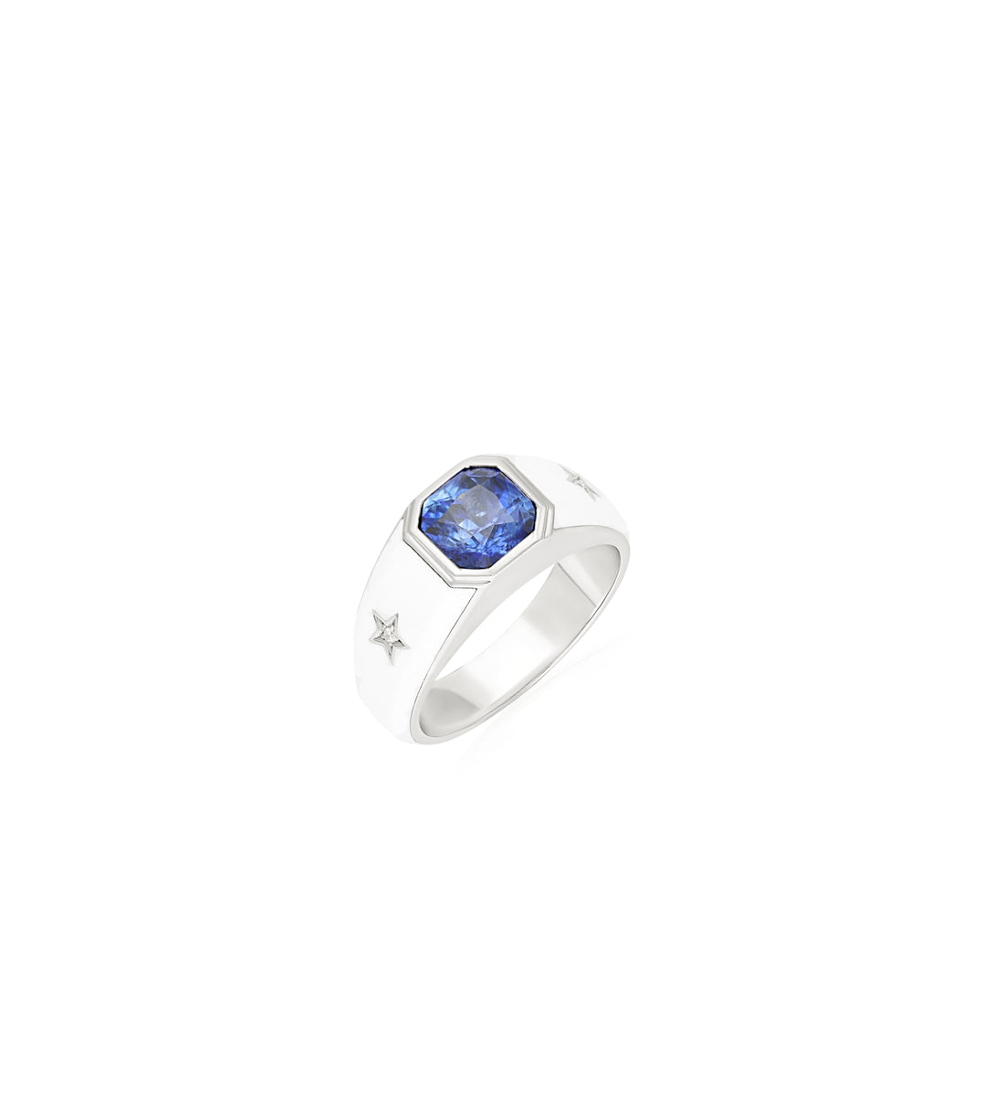 Blue gemstone | jewelry ring | Al Fardan Fine Jewelry