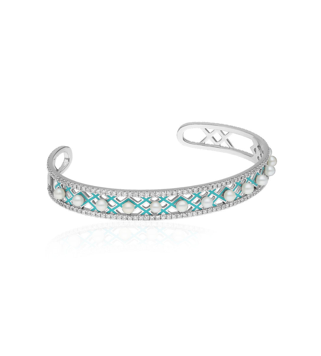 Blue bangle | Al Fardan Jewellery