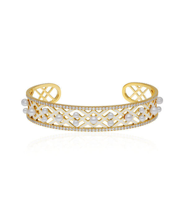 Ivory white bangle | Al Fardan Jewellery