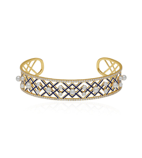 Blue bangle | Al Fardan Jewellery