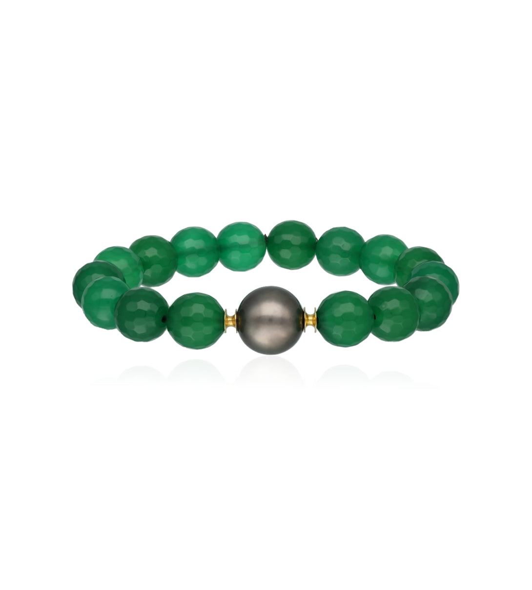 Green bracelet | Agate | Al Fardan Jewellery