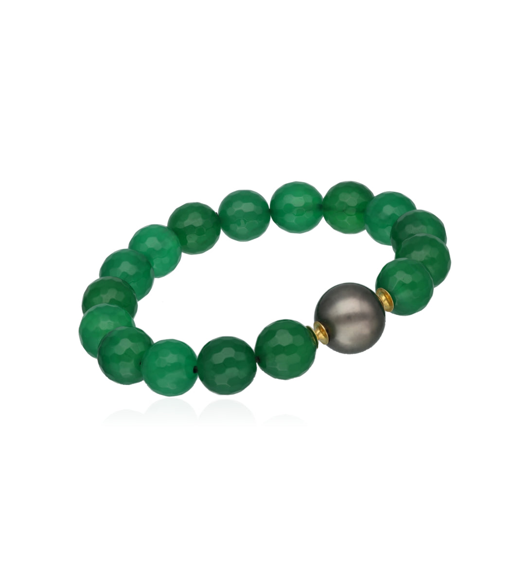 Green bracelet | Al Fardan Jewelry Pearls 