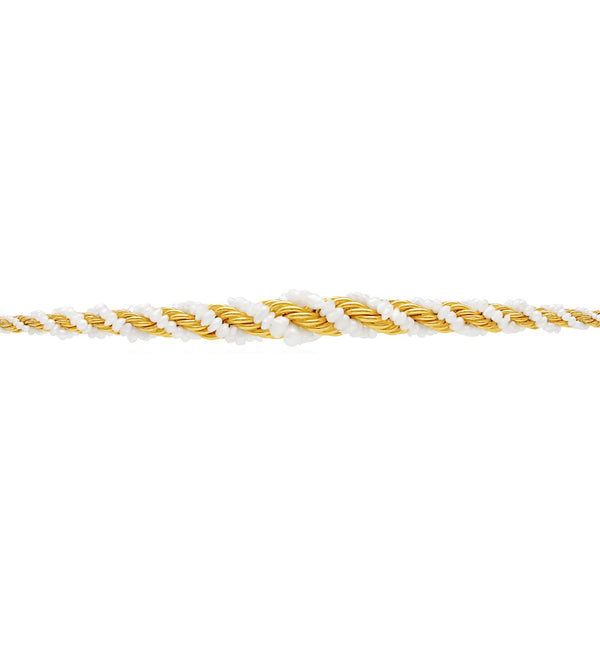 Pearl twisted design | Bracelets | Al Fardan