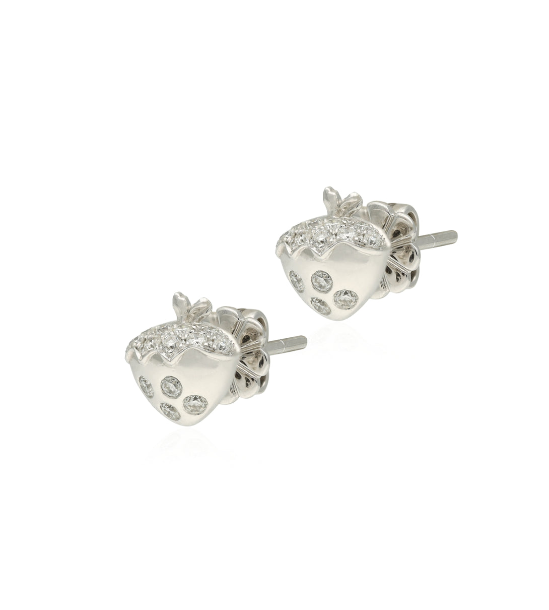 Cute earrings | Diamond studs | Al Fardan Jewellery