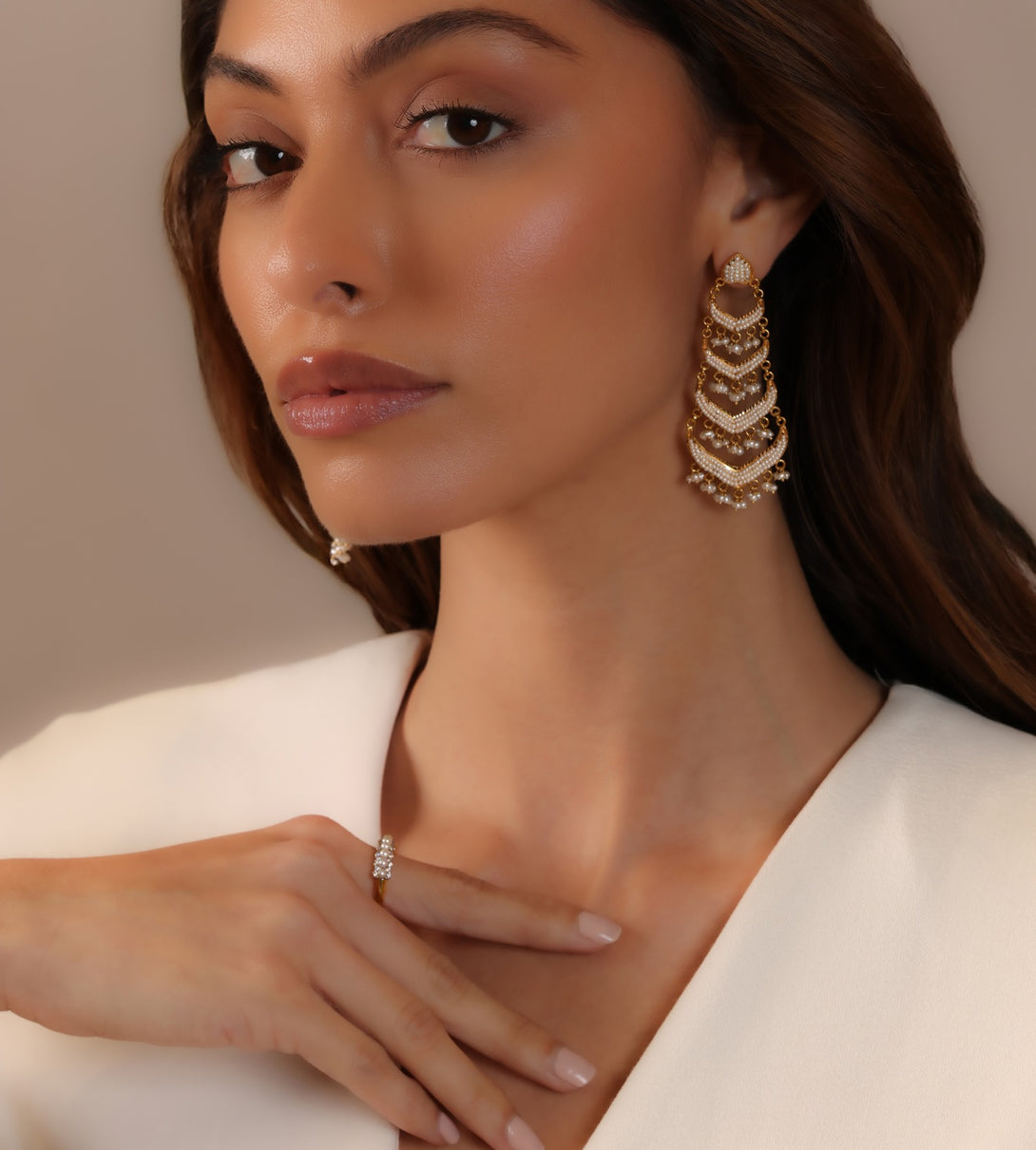 Pearls | Yellow gold Set | Jewellery Al Fardan
