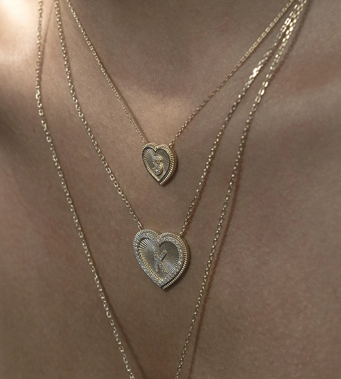 Alphabet necklace | Savolinna | Al Fardan Jewelry