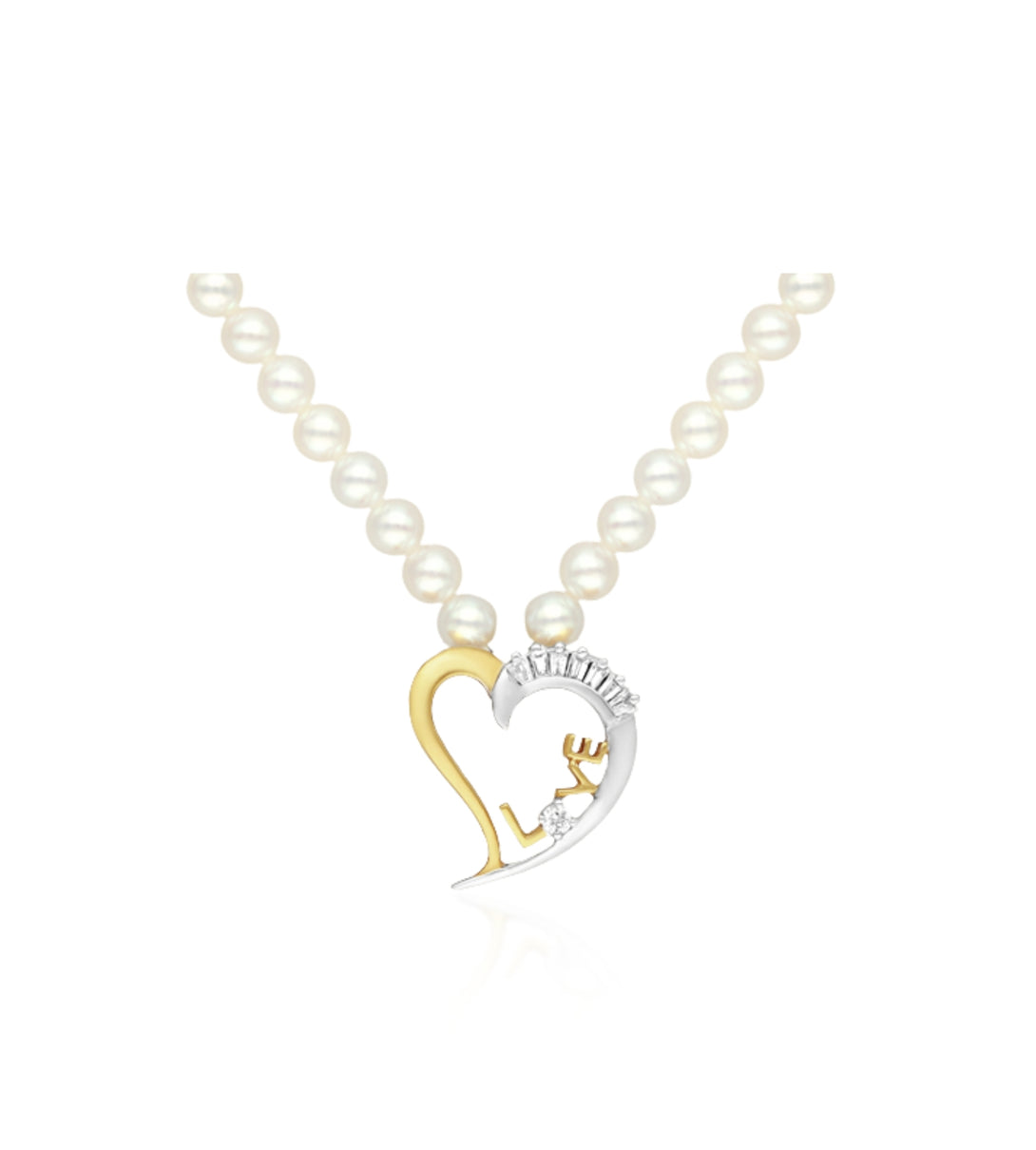Trendy pearl pendants | Al Fardan Jewellery