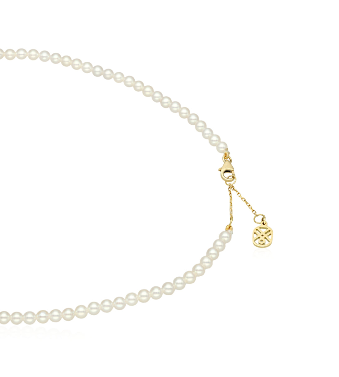 Gold necklace | Pearls | Chain 