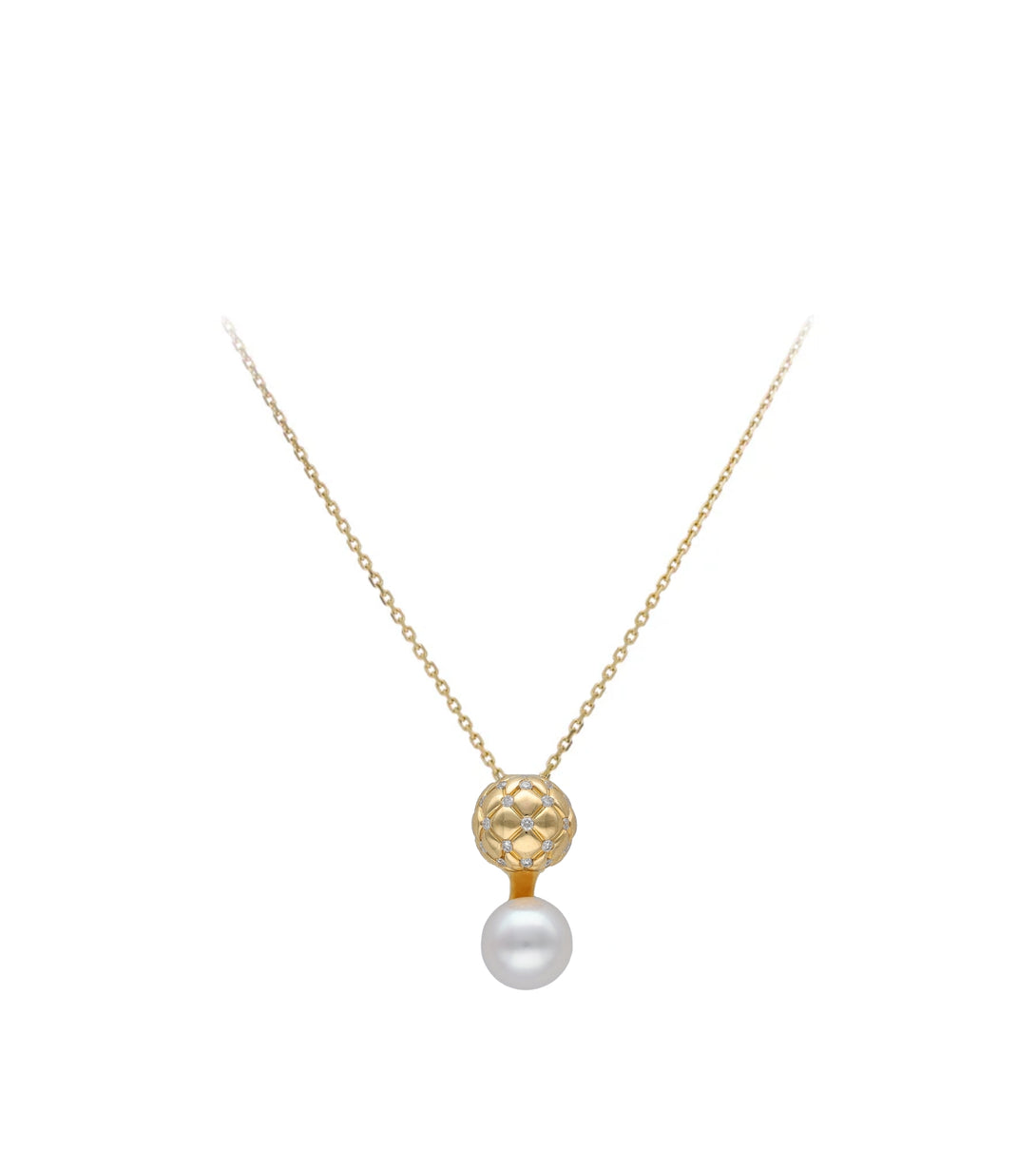 Pearl pendant | Yellow gold | Al Fardan Jewelry