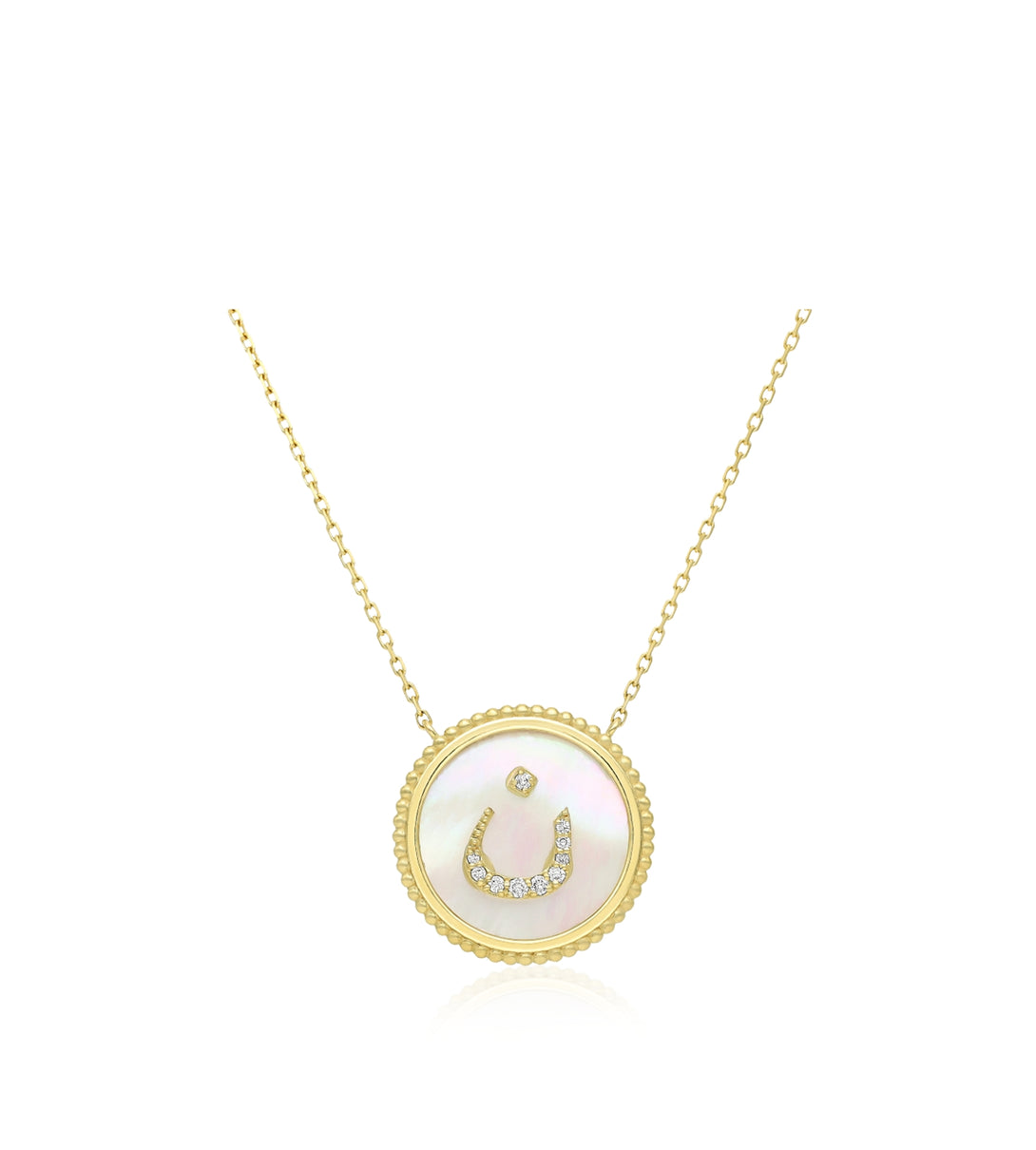 Al Fardan Jewelry | Letter necklaces