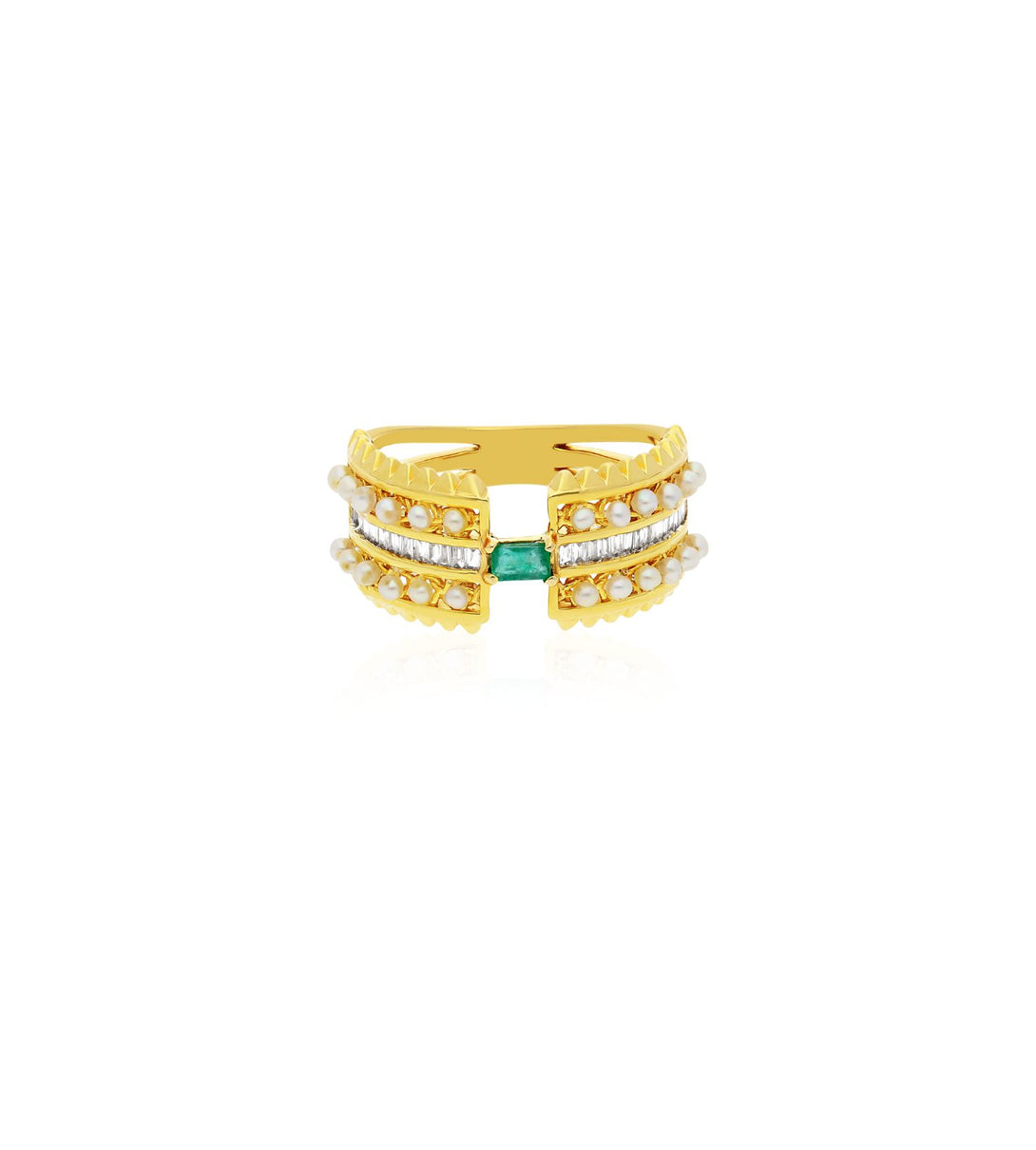 Natural Pearl | Rings | Al Fardan Jewelry