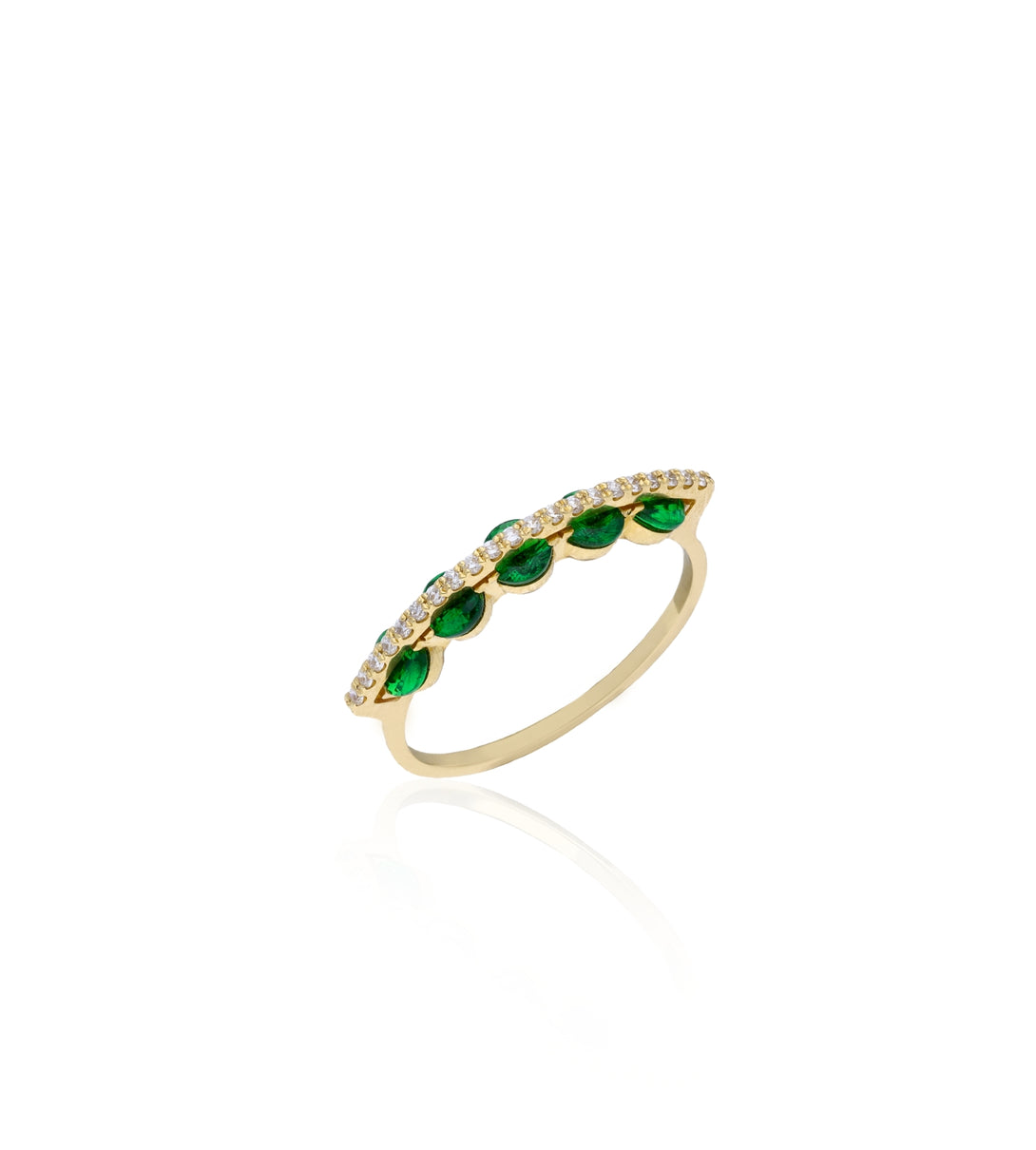 Tsavorite ring | Al Fardan | Stone rings