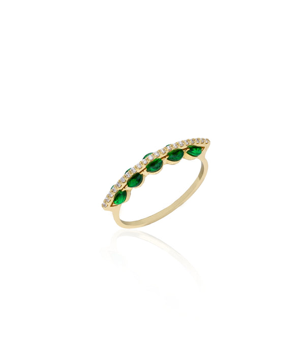 Tsavorite ring | Al Fardan | Stone rings