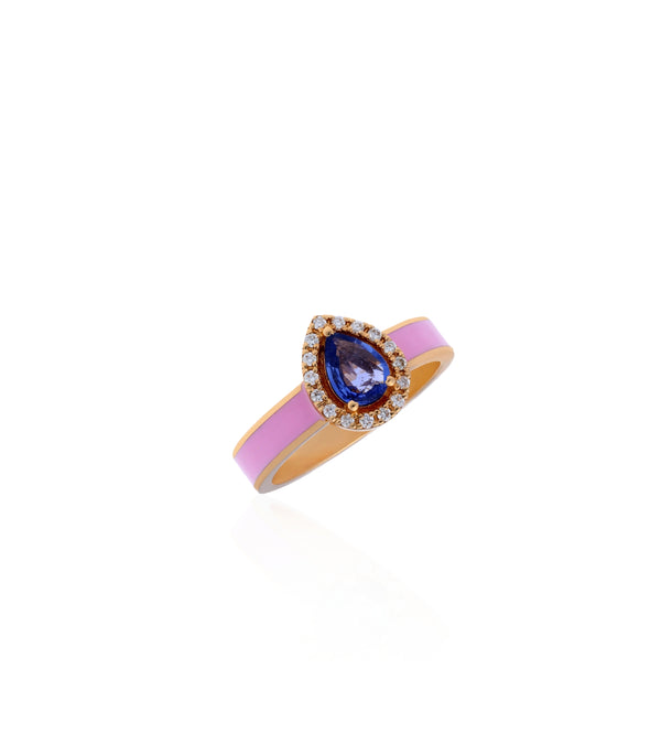 Purple sapphire ring | Stone rings | Al Fardan Jewelry