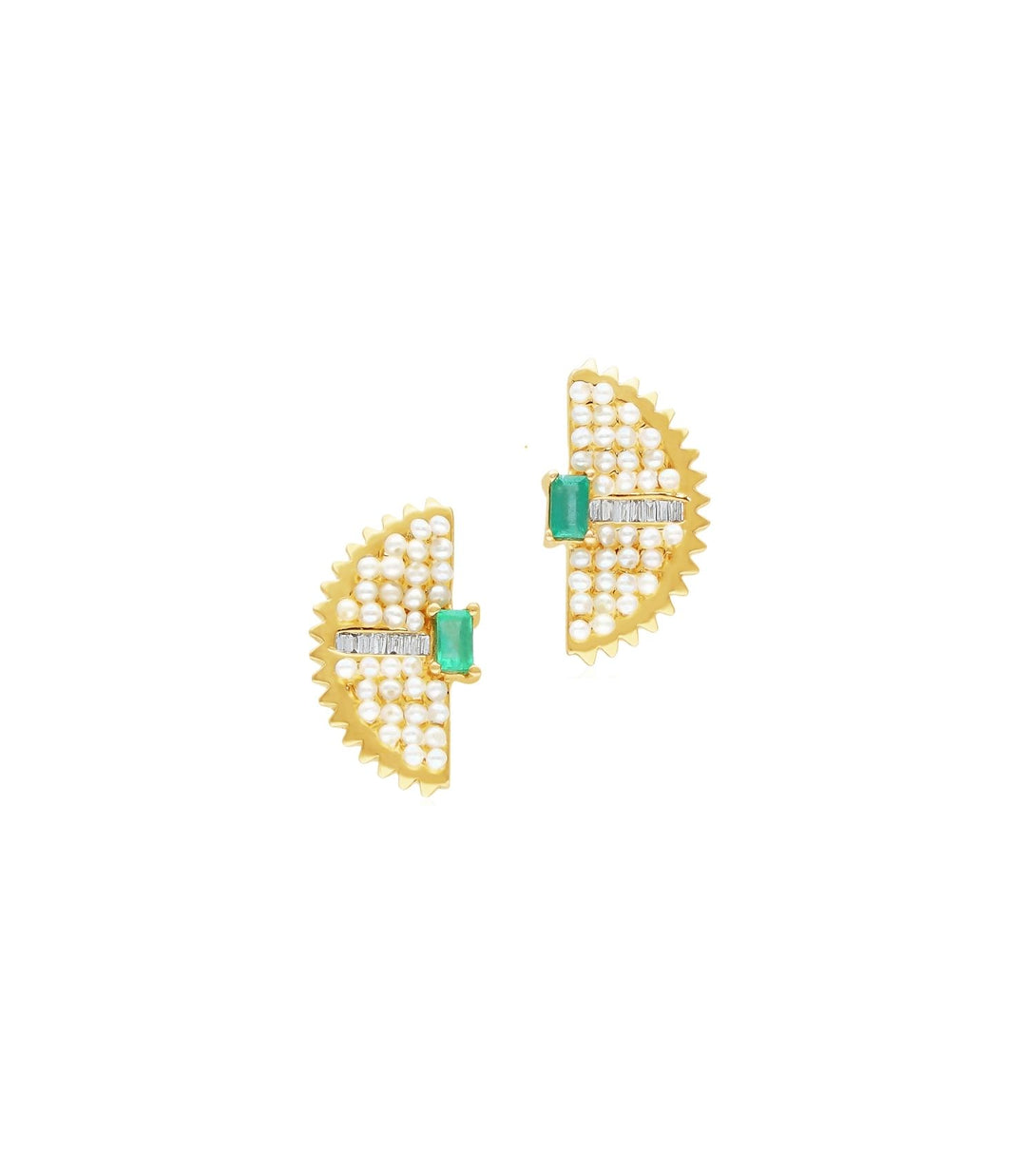Emerald | Earrings | Al Fardan Jewellery