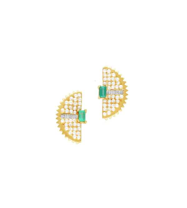 Emerald | Earrings | Al Fardan Jewellery