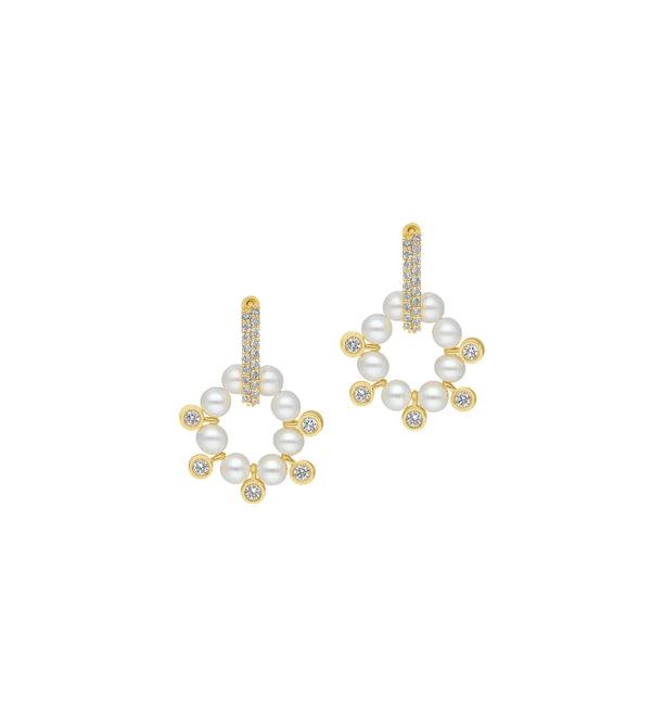 Aura pearl earrings | Al Fardan Jewellery