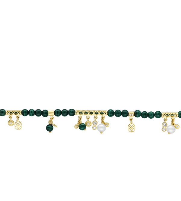 Mira Malachite Bracelet