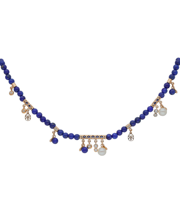 Mira Lapis necklace
