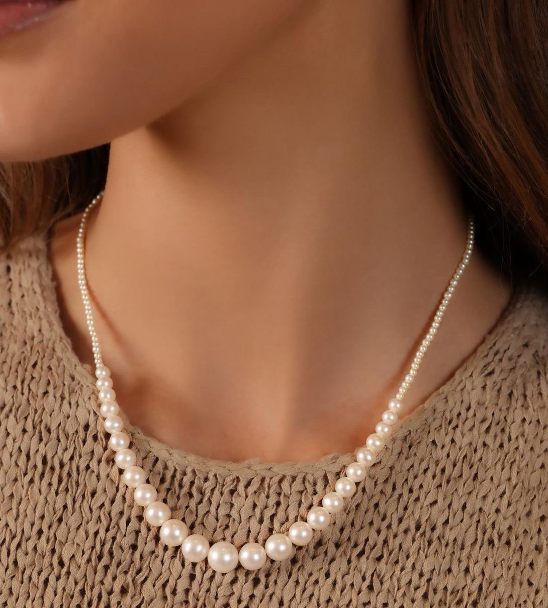 Pearl necklace | Gold pearl jewelry | Al Fardan Pearls 