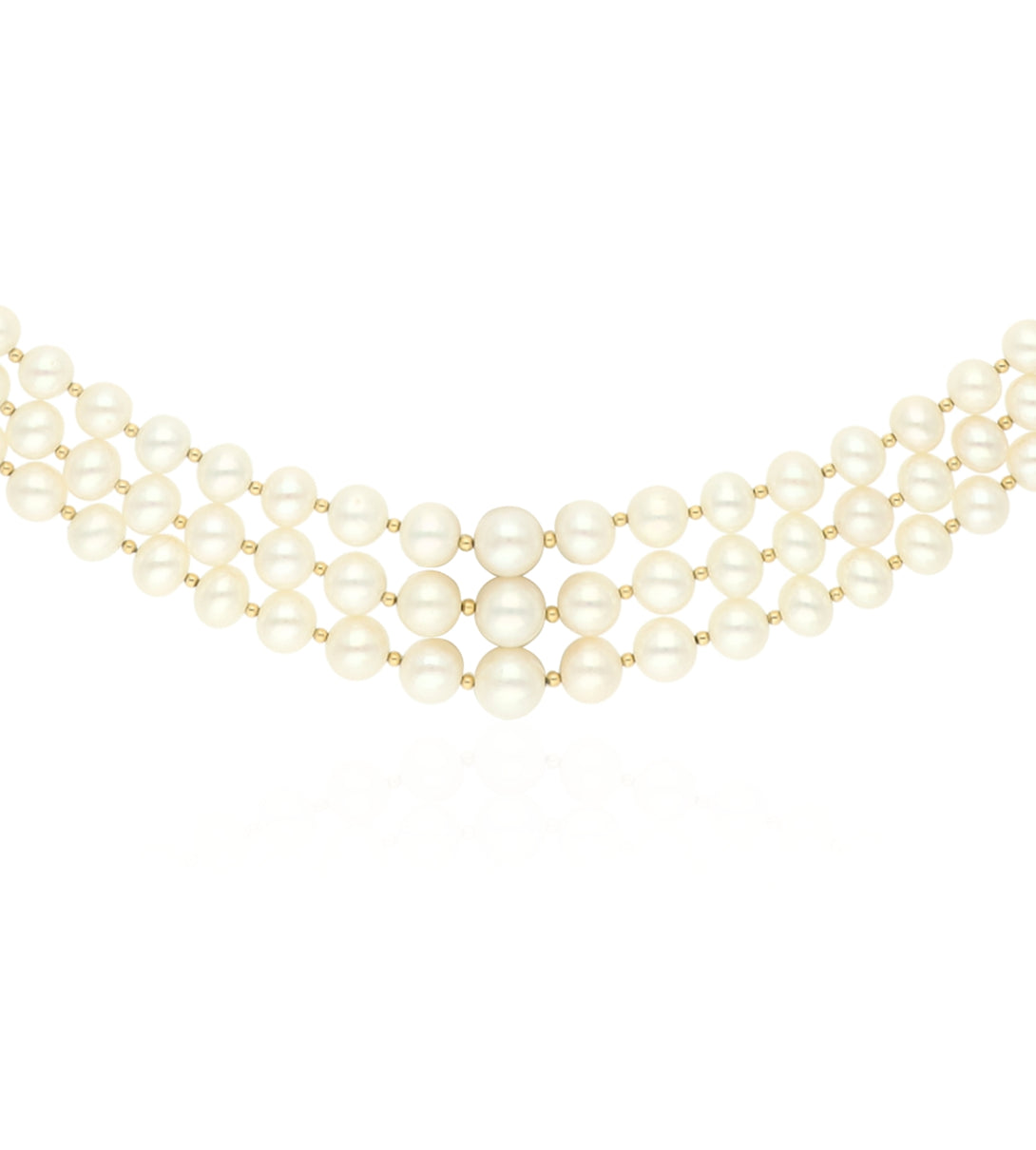 Pearl Necklace | Gold necklace | Al Fardan Jewelry