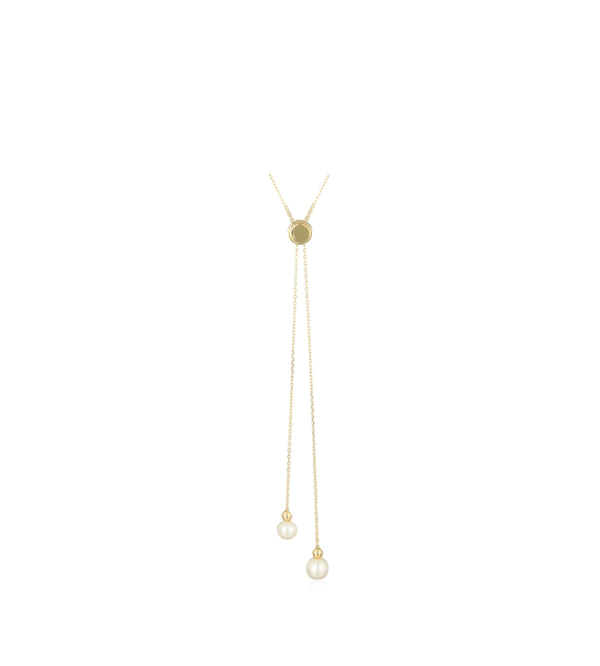Trendy necklaces | Gold pearl | Alfardan