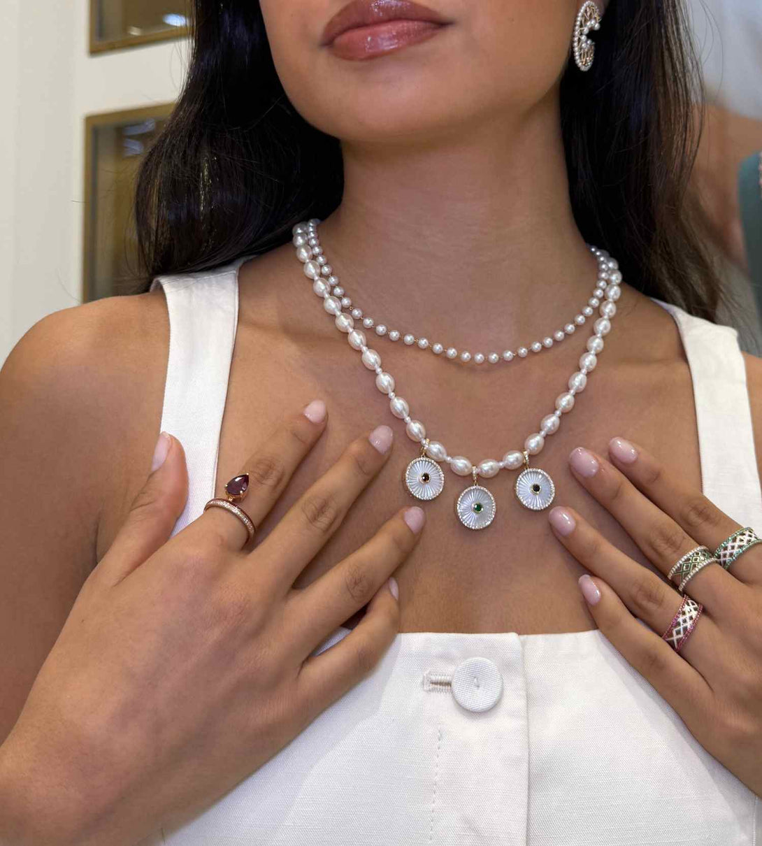 Jewelry UAE | Pearls necklace in Dubai