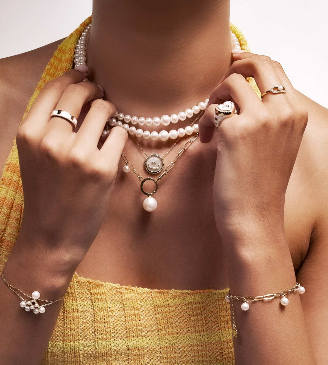 ChainD pearl bracelet | Al Fardan Jewellery