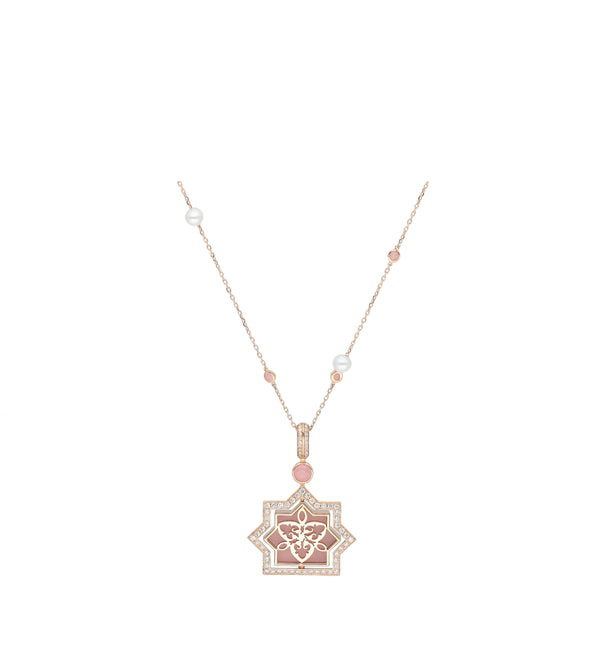 Andalus Rose Quartz Pendant
