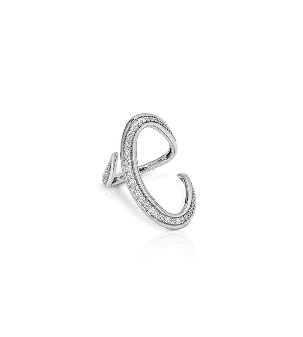 Diamond strokes white