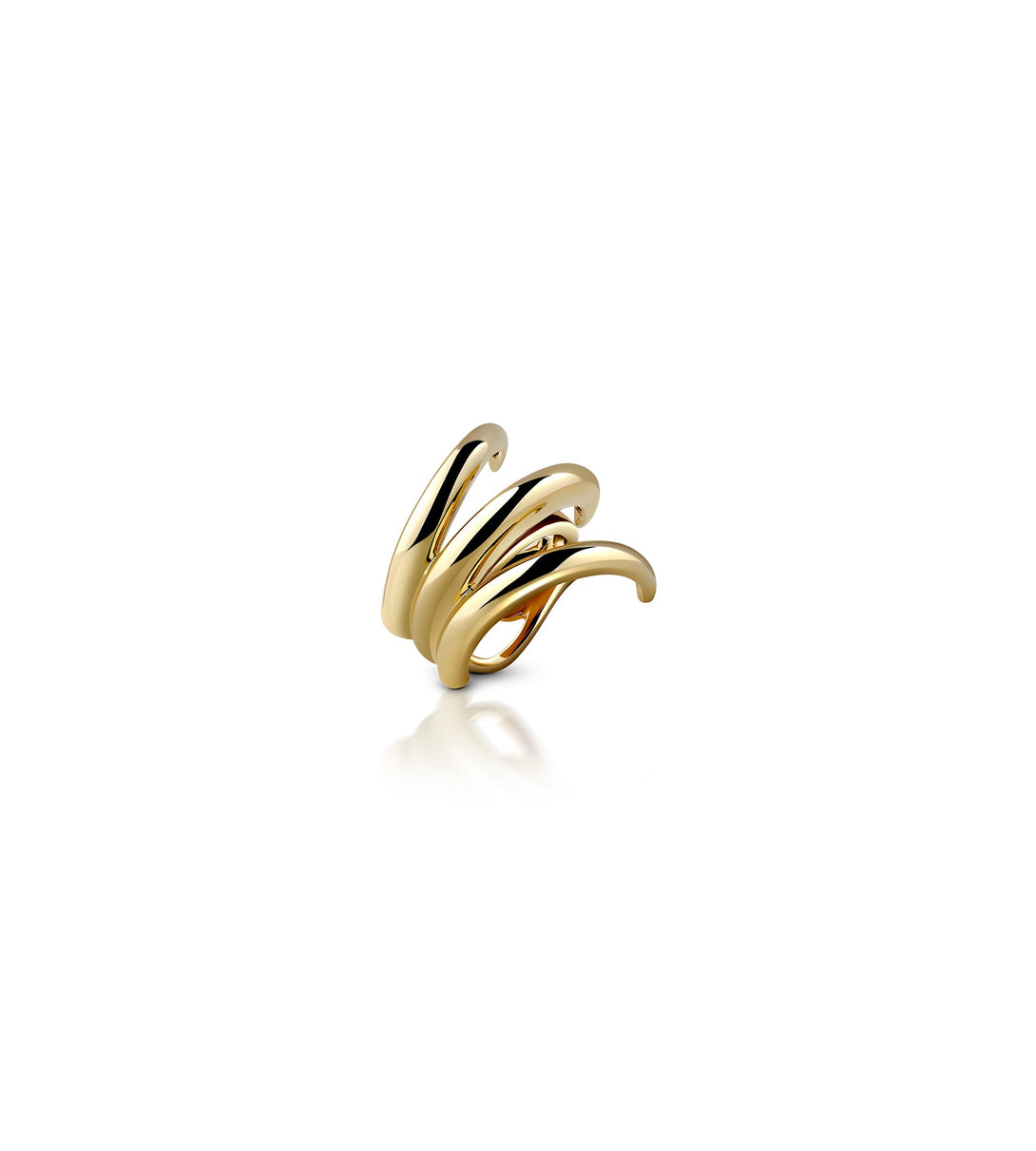 Gloss strokes ear cuff | Al Fardan Jewellery