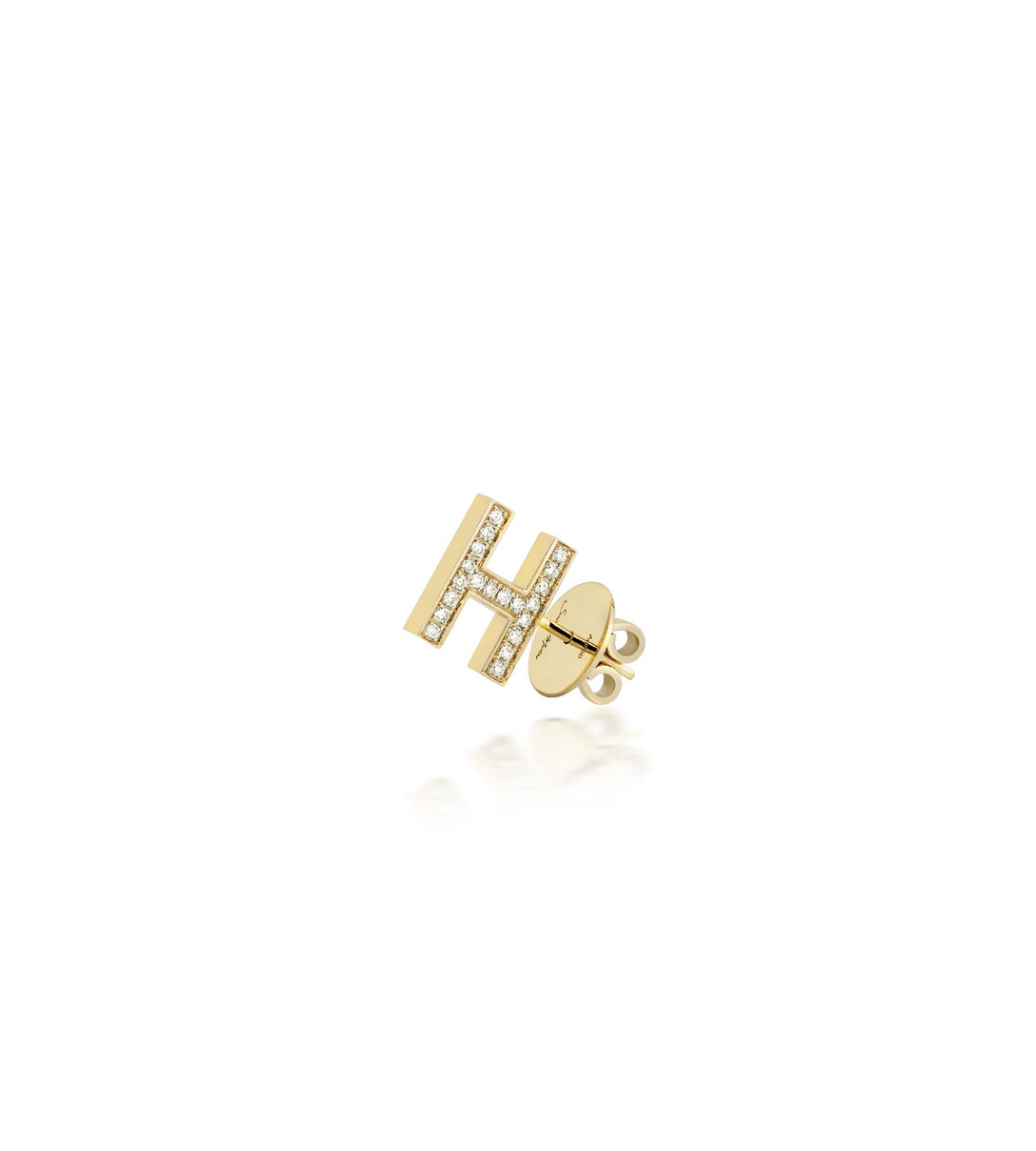 H diamond earring | Susana Martins | Al Fardan Jewellery